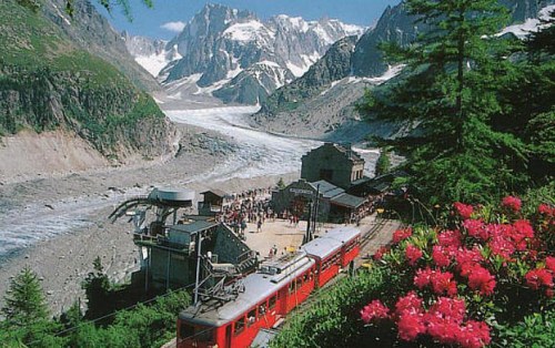 Le Montenvers et la Mer de Glace