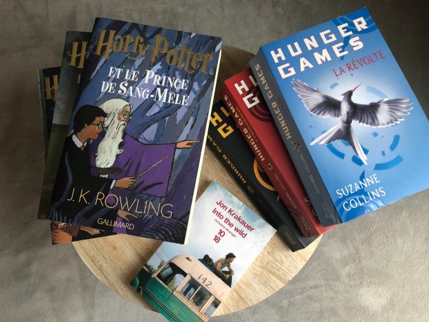 Harry Potter, Into The Wild, Hunger Games