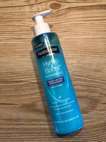 Neutrogena gelée lattante hydratante démaquillante