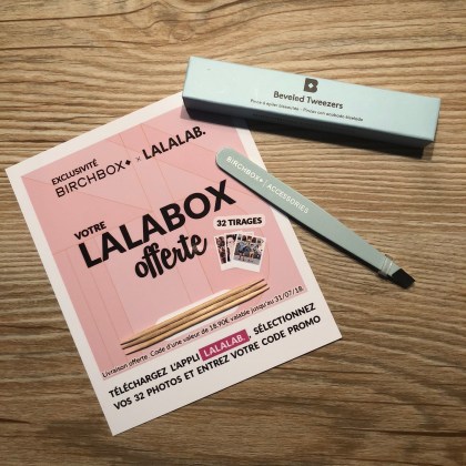 Birchbox x Lalalab