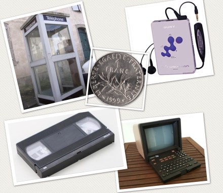 objets qui n'existent plus des années 90