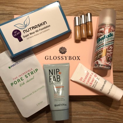 Glossybox octobre 2018 So'MakeUp Blog