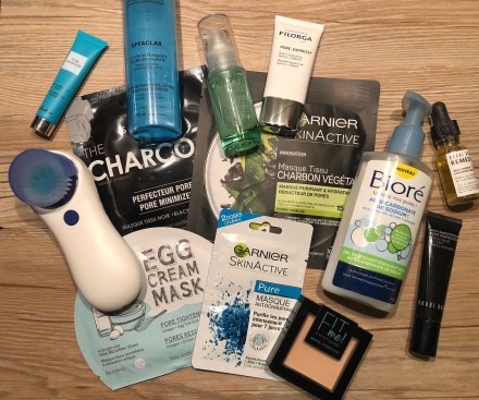 article pores dilatés