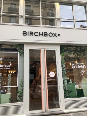 Boutique Birchbox Paris