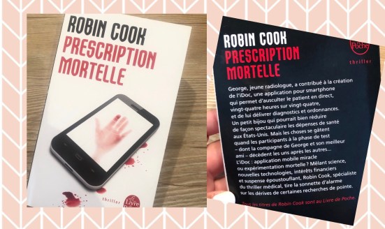 Prescription mortelle So'MakeUp Blog